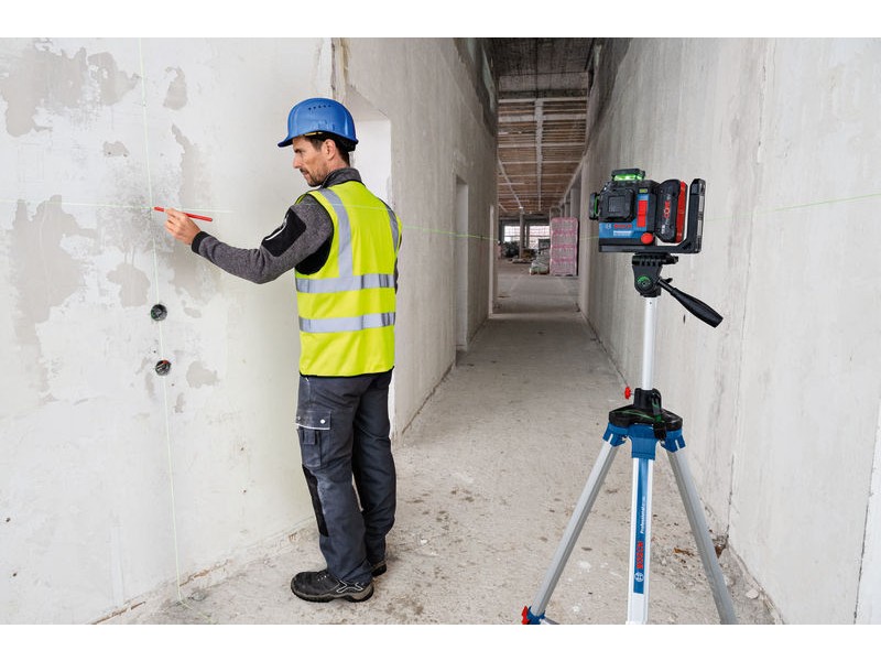 Linijski laser Bosch GLL 18V-120-33 CG v L-BOXX, 0601065101